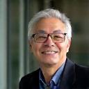 Portrait of Dr. Aris Low, a confident meteorologist with a thoughtful expression